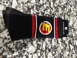 Strideline Estes Express Lines Mens Mid Calf Socks Size M/L